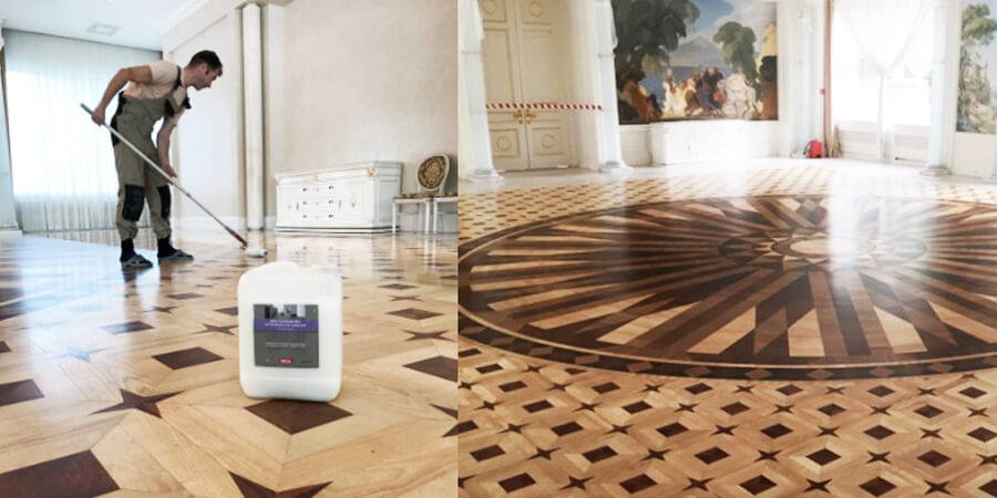 Chogan Parquetclean DT04 Parquet Cleaner Wooden Floor Gloss Pro Cleaning  Parquet